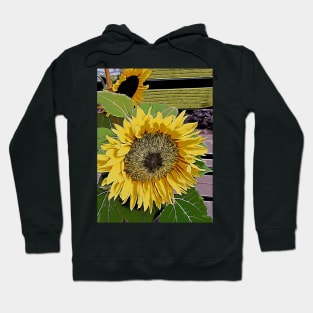 Digital Sunflower Hoodie
